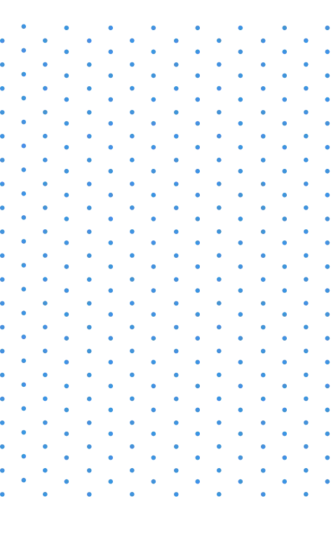 Blue decorative dots