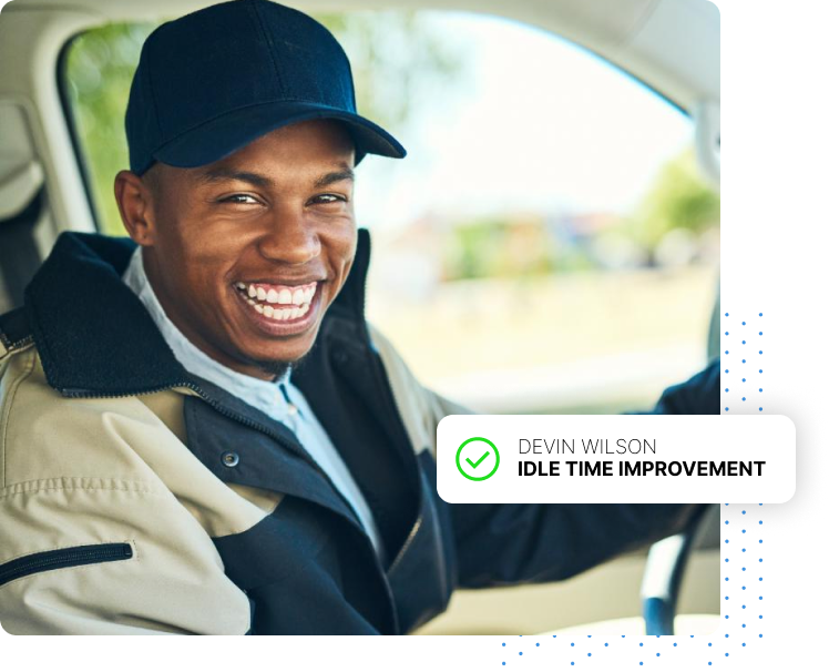 Idle time improvement alert